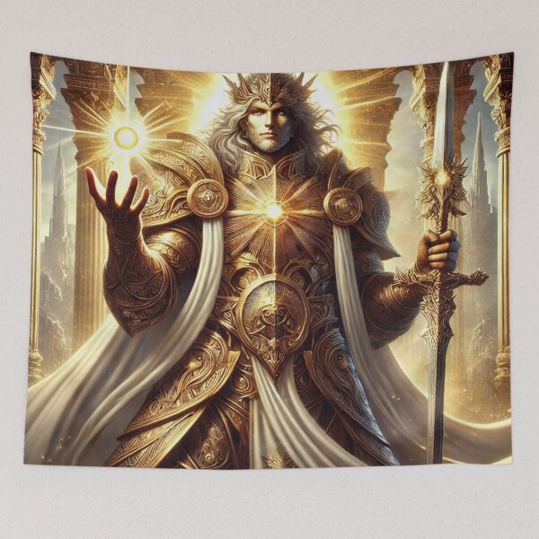 Item preview, Tyr, the Radiant Norse God of Justice and Light designed and sold by aunins7.