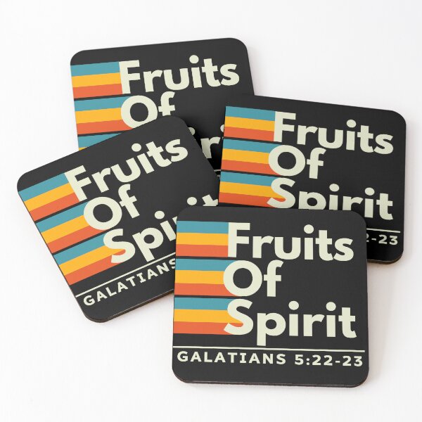 Item preview, Fruits Of The Spirit, Galatians 5: 22-23, retro art.  designed and sold by MoriaStore.