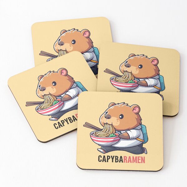 Item preview, Capybaramen - Never Late For Ramen designed and sold by The magic  Yellow bus.