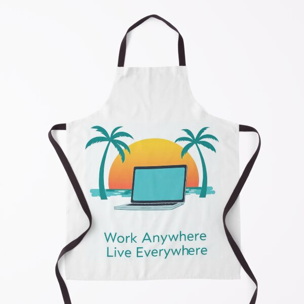 Item preview, Work Anywhere, Live Everywhere designed and sold by duke818.