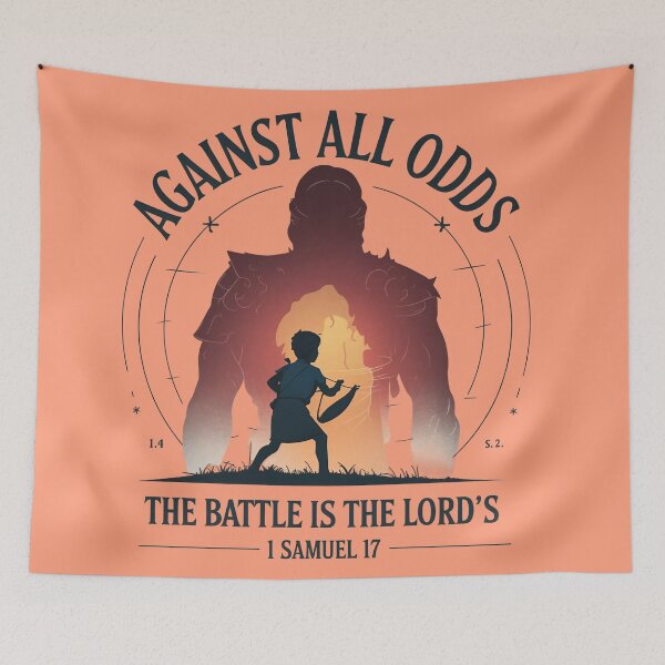 Item preview, David versus Goliath designed and sold by ChristCentered.