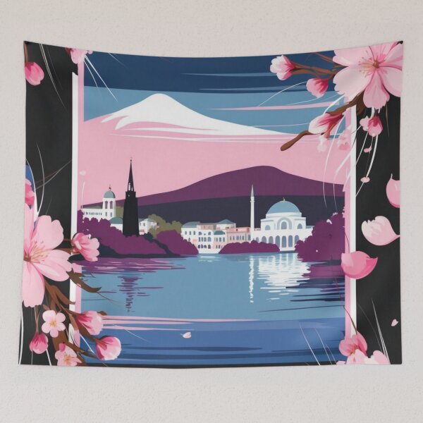 Item preview, 155 Thessaloniki, Greece Poster Design designed and sold by Alexis Art Collection.