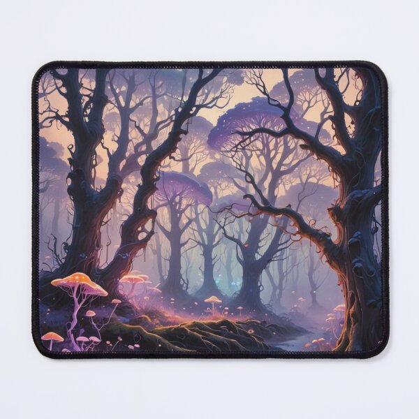 Item preview, Abstract Colorful Fairy Forest designed and sold by calibrit.
