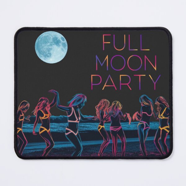 Item preview, Full Moon Party Beach Dance - Bikini Fun and Freedom designed and sold by KennerTH.