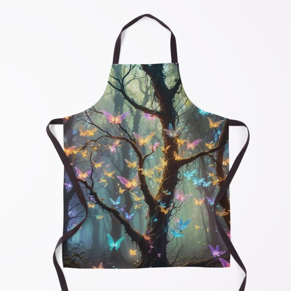 Item preview, Beautiful Luminescent Butterfly Forest  designed and sold by calibrit.