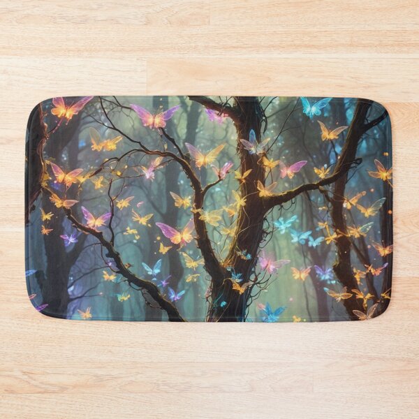Item preview, Beautiful Luminescent Butterfly Forest  designed and sold by calibrit.