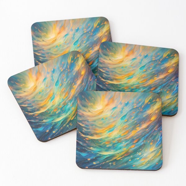 Item preview, Abstract Colorful Waves Pattern designed and sold by calibrit.