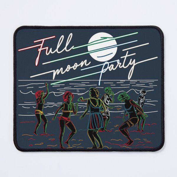 Item preview, Full Moon Party Neon Vibes : Enjoy Freedom Life designed and sold by KennerTH.