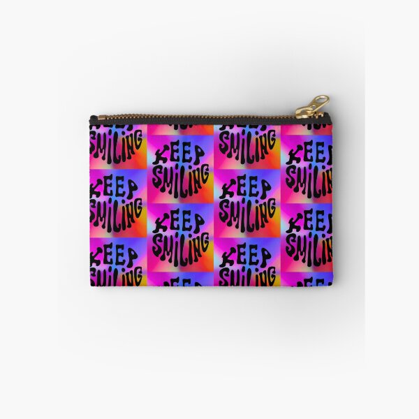 Item preview, Psychedelic Keep Smiling Design – Radiant Rainbow Colors & Positive Energy designed and sold by Fredster1966.