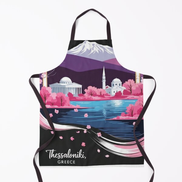 Item preview, 158 Thessaloniki, Greece Poster Design designed and sold by Alexis Art Collection.