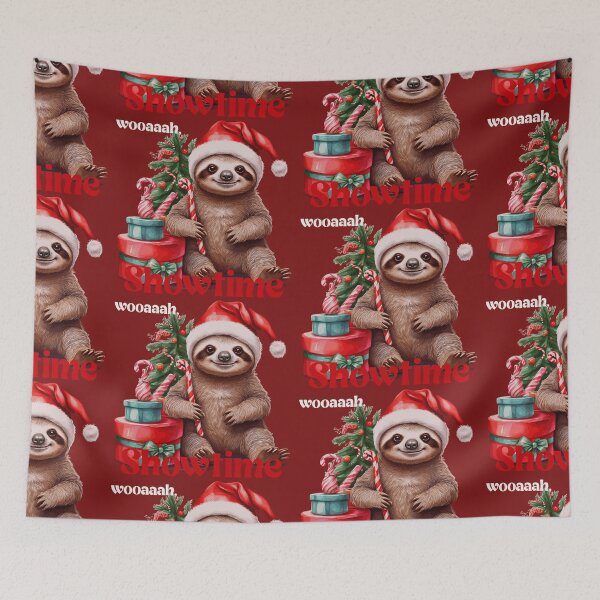 Item preview, x-mas, sloth, sloth sticker kawaii sloth, xmas sloth, KAWAII,2025, holidays,gifts,happy,FOODIESART designed and sold by FOODIESART.