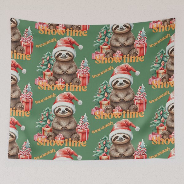 Item preview, x-mas, sloth, sloth sticker kawaii sloth, xmas sloth, KAWAII,2025, holidays,gifts,happy,FOODIESART designed and sold by FOODIESART.