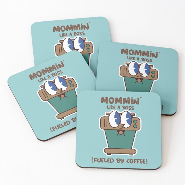 Item preview, Mommin’ Like a Boss Fueled by Coffee CF030 designed and sold by R-Marc-Designs.