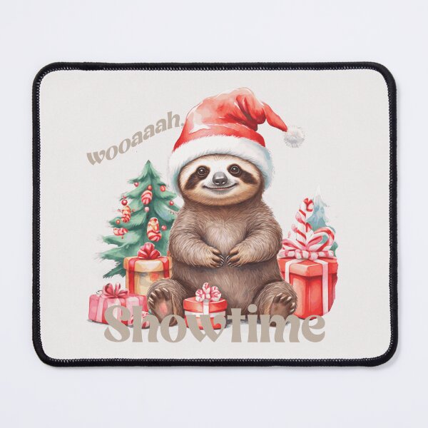 Item preview, x-mas, sloth, sloth sticker kawaii sloth, xmas sloth, KAWAII,2025, holidays,gifts,happy,FOODIESART designed and sold by FOODIESART.