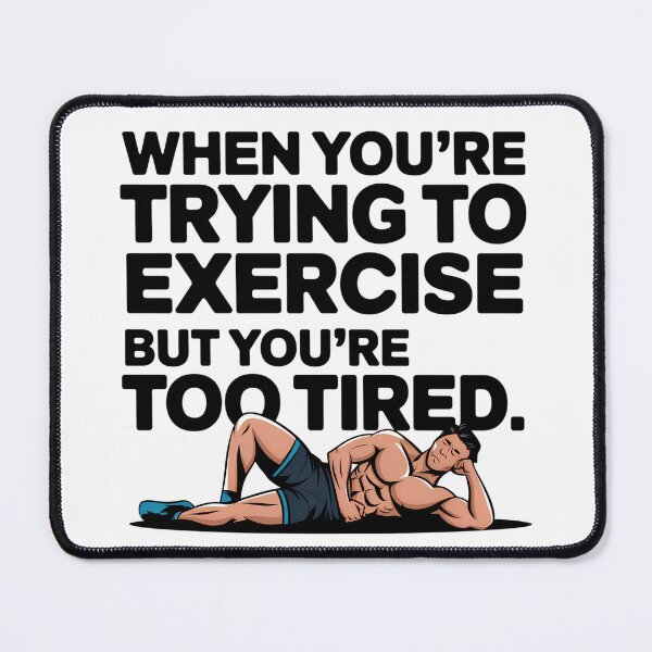Item preview, Funny Fitness Humor designed and sold by CreativeHymms.
