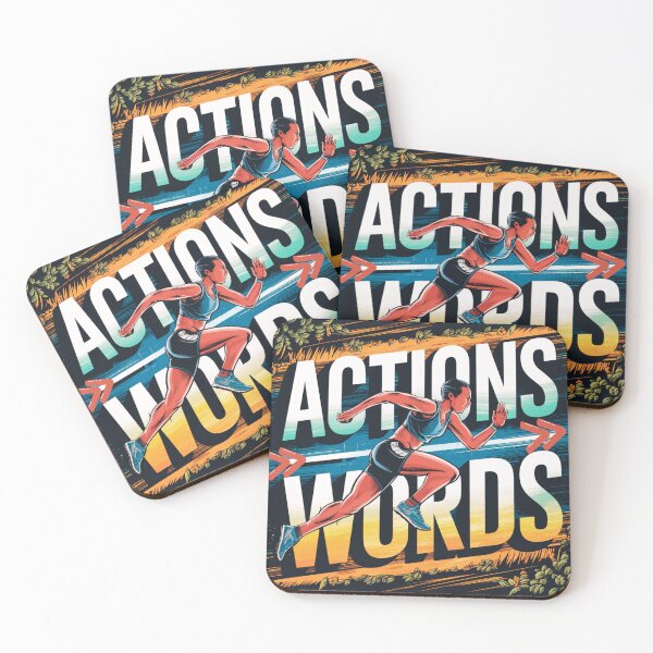 Item preview, Actions Over Words T-Shirt designed and sold by Vistone.