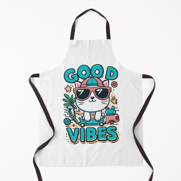 Item preview, Good Vibes Cool Cat designed and sold by ARkitekLO.