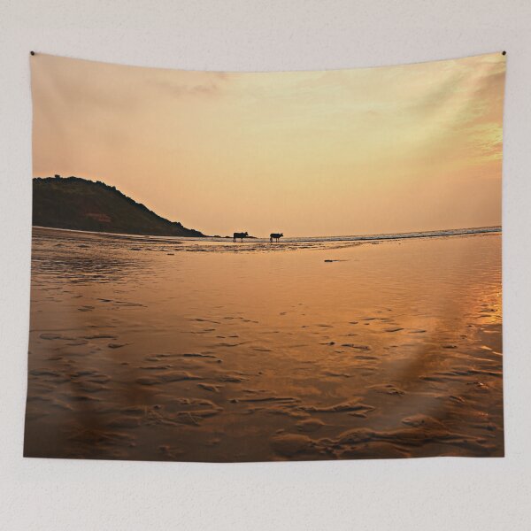 Item preview, Sunset Escape at Gokarna Beach designed and sold by franck380.