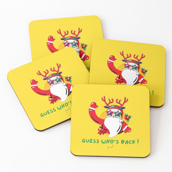 Item preview, Funny Christmas Design - Guess Who's Back !  designed and sold by Musamem  Designs.