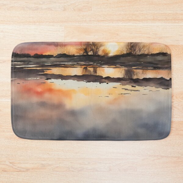 Item preview, Low Water Level Lake designed and sold by CalmnessbyChoice.