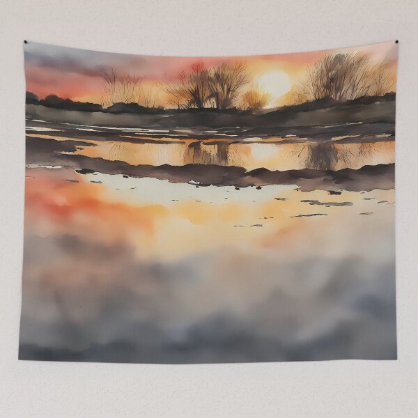 Item preview, Low Water Level Lake designed and sold by CalmnessbyChoice.