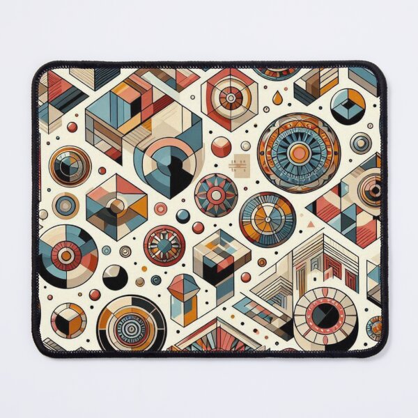 Item preview, Vibrant Geometric Pattern Art | Colorful Shapes Design Collection designed and sold by TrendyDesign159.