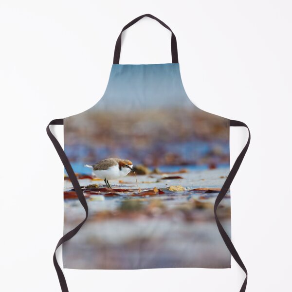 Item preview, Red-capped Plover Foraging on the Shoreline designed and sold by AvianAdventures.