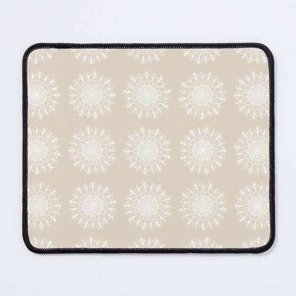 Item preview, Mandala Rustic -In line / Beige-white designed and sold by Studio Variatio.