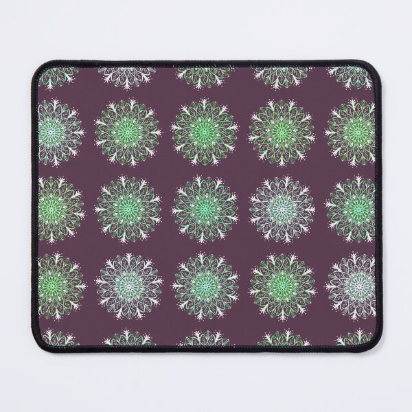 Item preview, Mandala Rustic -In line / Purple - greens designed and sold by Studio Variatio.