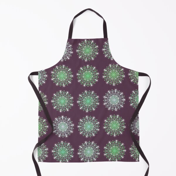 Item preview, Mandala Rustic -In line / Purple - greens designed and sold by Studio Variatio.