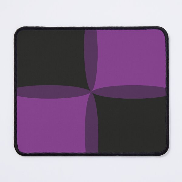 Item preview, Pattern of concave black and purple squares designed and sold by ZorianArt.