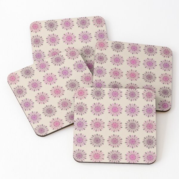 Item preview, Mandala Rustic -In line / Beige - reds designed and sold by Studio Variatio.