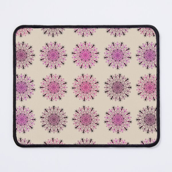 Item preview, Mandala Rustic -In line / Beige - reds designed and sold by Studio Variatio.
