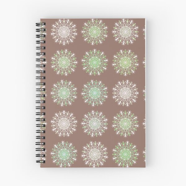 Item preview, Mandala Rustic -In line / Brown -greens designed and sold by Studio Variatio.