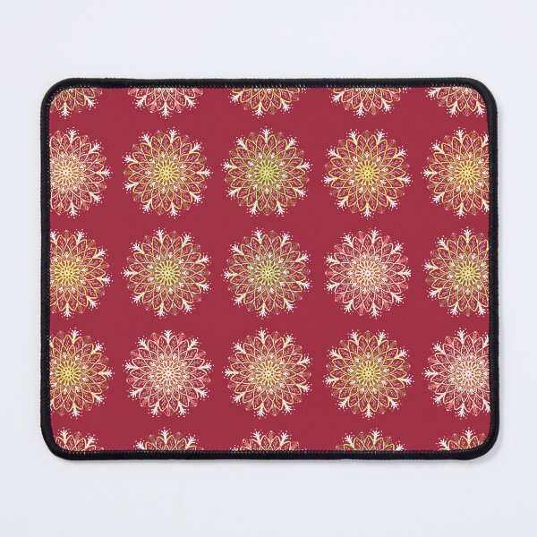 Item preview, Mandala Rustic -In line / Red - yellows designed and sold by Studio Variatio.