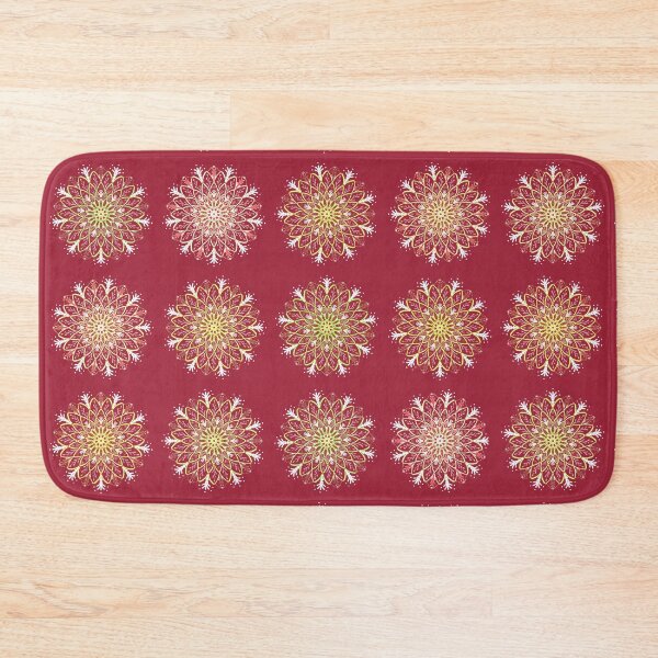 Item preview, Mandala Rustic -In line / Red - yellows designed and sold by Studio Variatio.