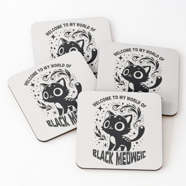 Item preview, Welcome To My World Of Black Meowgic designed and sold by The magic  Yellow bus.