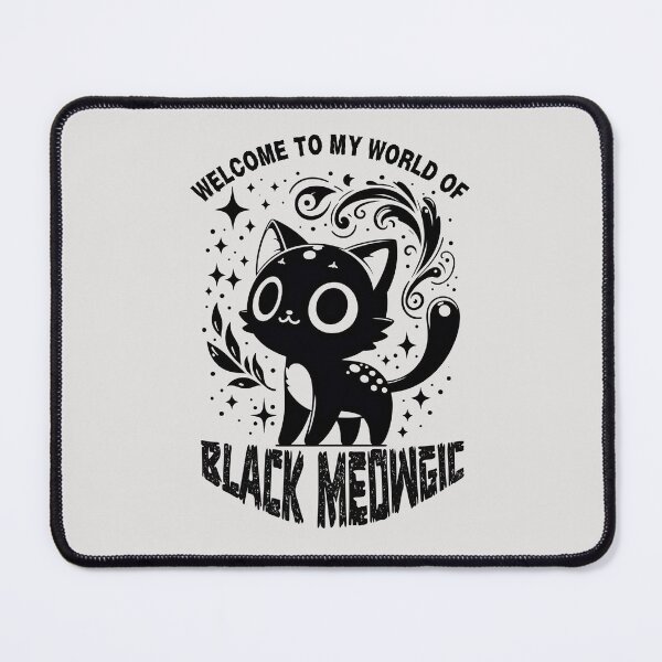 Item preview, Welcome To My World Of Black Meowgic designed and sold by The magic Yellow bus.