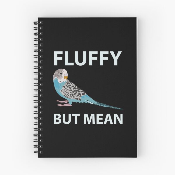 Item preview, Fluffy Budgie Mean Budgies Budgerigar Parakeet Pet Bird designed and sold by TheAplus.