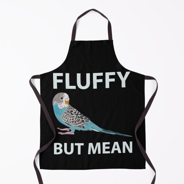 Item preview, Fluffy Budgie Mean Budgies Budgerigar Parakeet Pet Bird designed and sold by TheAplus.