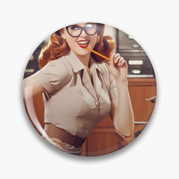 Item preview, Pin-up Sexy Secretary designed and sold by Dilwish5.