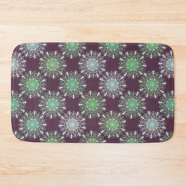 Item preview, Mandala Rustic -In angle / Purple - greens designed and sold by Studio Variatio.