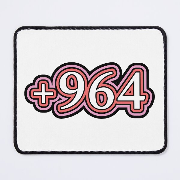 Item preview, Iraq, Iraqi,  +964 Iraq Country Code, العراق  in White designed and sold by ZamZamDesign.