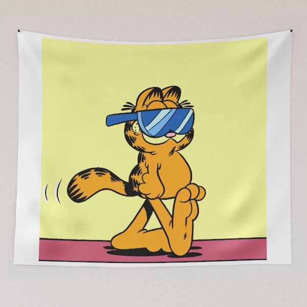 Item preview, Playful Cartoon Cat Dancing with Large Sunglasses On designed and sold by shafinaelvira.