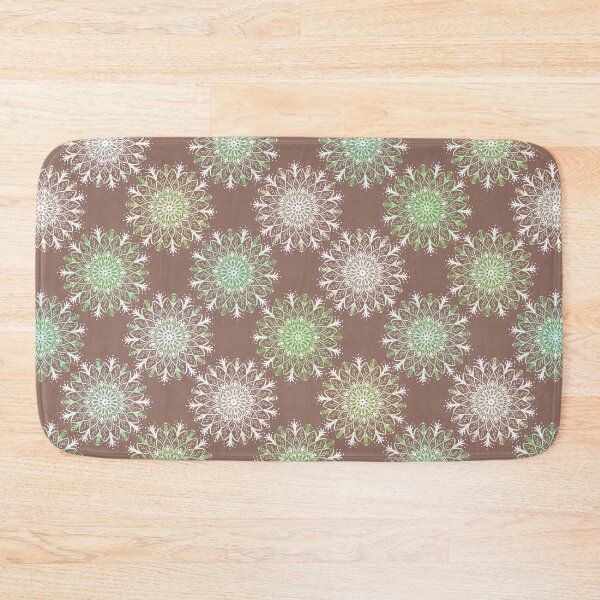 Item preview, Mandala Rustic -In angle / Brown-greens designed and sold by Studio Variatio.