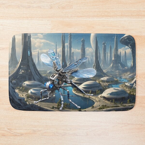 Item preview, A hyper-realistic extremely detailed robot dragonfly designed and sold by AleksKos.