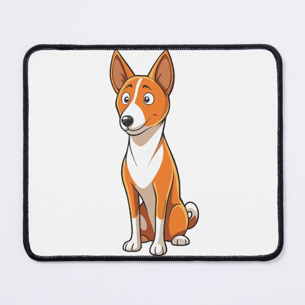 Item preview, Curious Basenji Tilting Head Listening Intently designed and sold by iwcus.