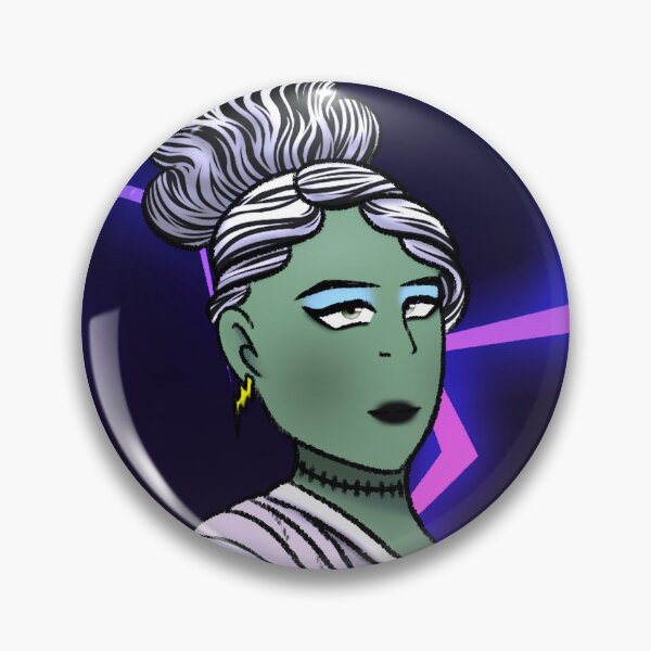 Item preview, Ingrid as the Bride of Frankenstein (no text) designed and sold by kathyr0se.
