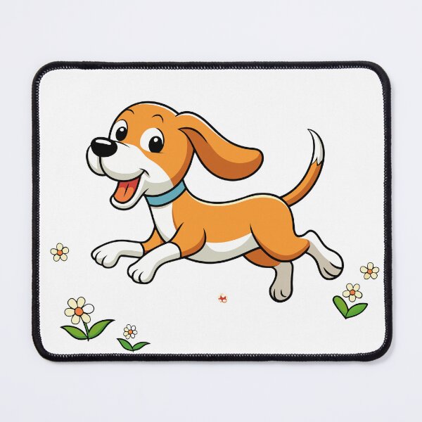 Item preview, Joyful Beagle Running in Field designed and sold by iwcus.