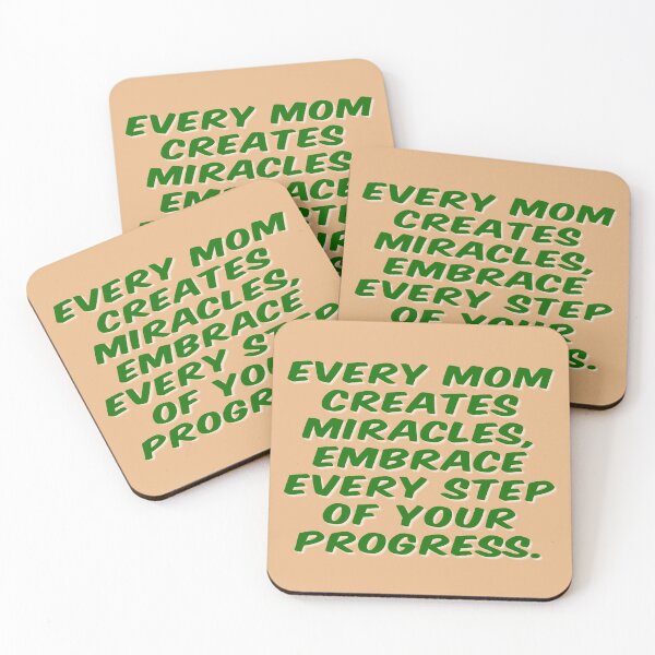 Item preview, Every Mom Creates Miracles - Heartfelt Gift for Moms designed and sold by DesignMindSG.